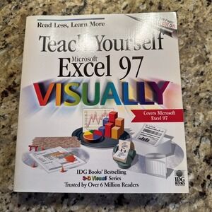 Teach Yourself Excel‎ 97 Visually Ruth Maran 1999 Paperback 9780764560637
